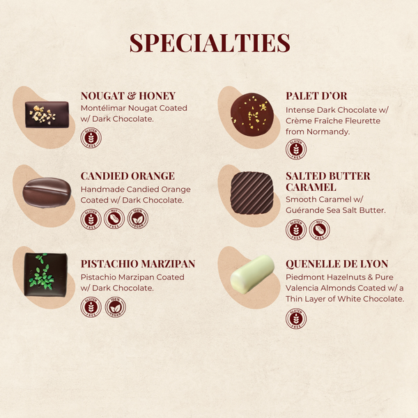Back soon! Voisin's Corporate Gift Box with 4 Assorted Chocolates