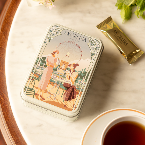 Angelina's Dark Chocolate Crispy Crêpes in Collector Tin