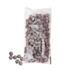 Bag of 250g of bulk CDHV's 100% natural Blueberry frosted candies.