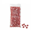 Bag of 250g of bulk CDHV's 100% natural cherry frosted candies.