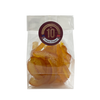 Bag of candied orange peel. Net weight: 100g