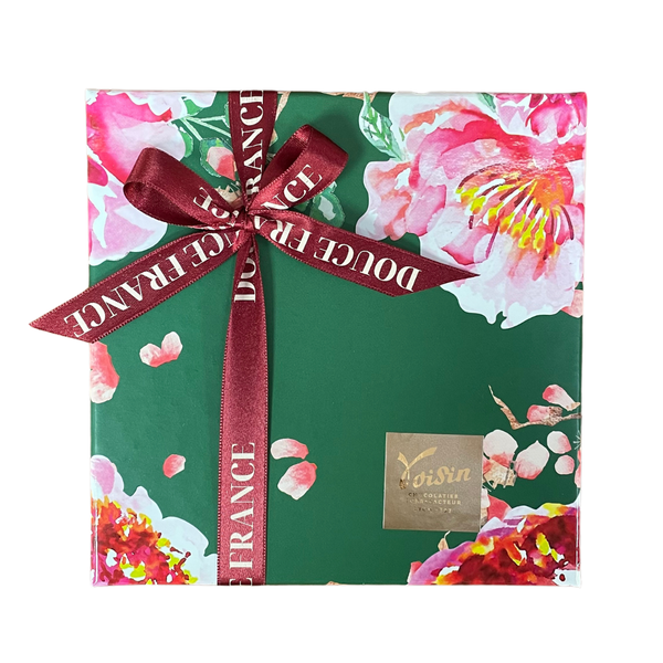 Closed box of 24 assorted chocolates