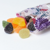 Opened bag of CDHV's assorted fruit jelly candies.