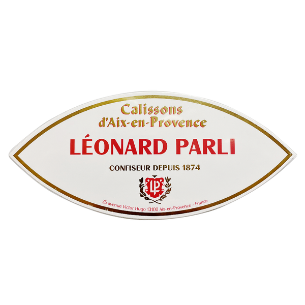 Léonard Parli's Calissons d'Aix iconic box of 44. Net weight: 500g