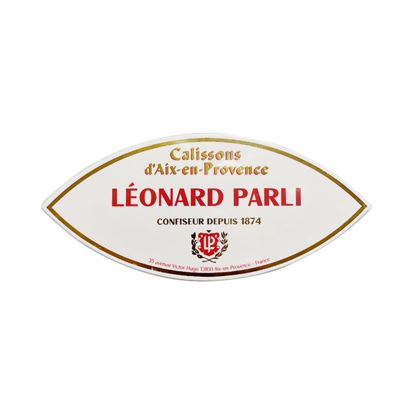 Léonard Parli's Calissons d'Aix iconic box of 20. Net weight: 230g