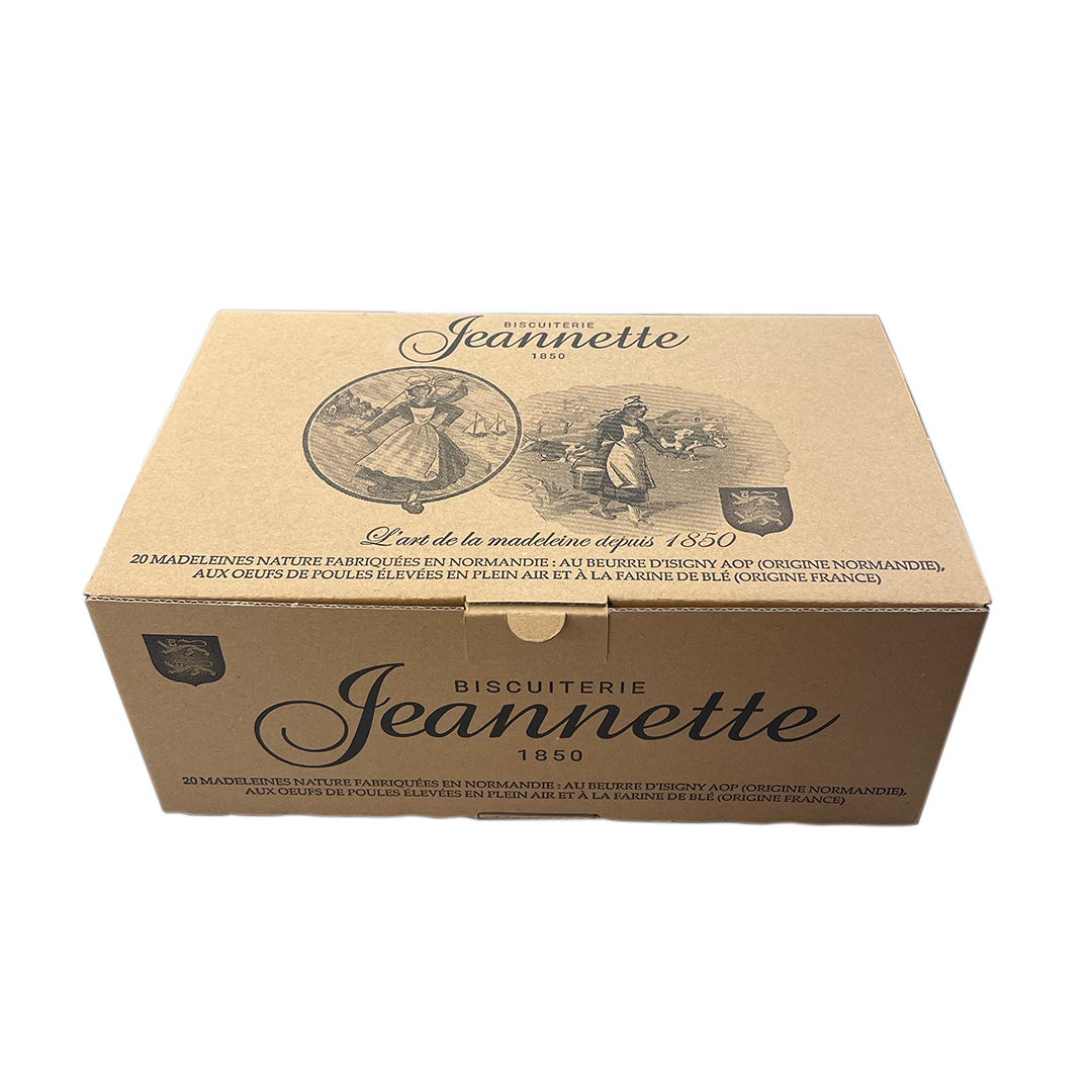 Box of madeleines Jeannette 1850.