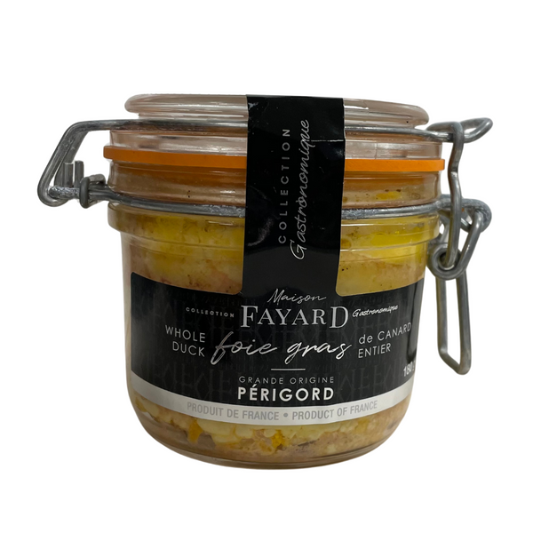 180g of whole duck foie gras