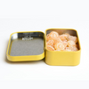 CDHV's mirabelle plum from Lorraine 100% natural frosted candies in opened collector tin. Net weight: 70g