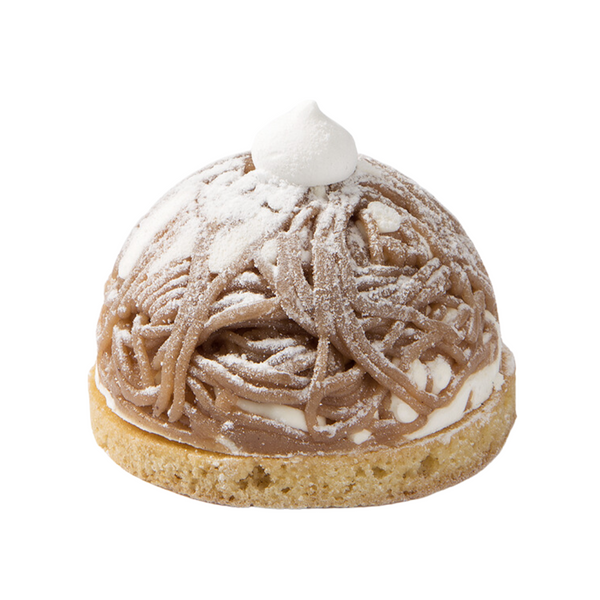 Mont blanc individual dessert