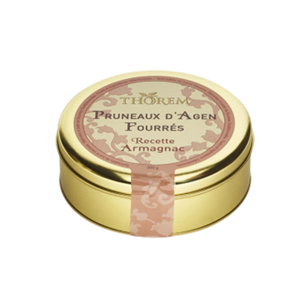 Tin of pruneaux d'agen