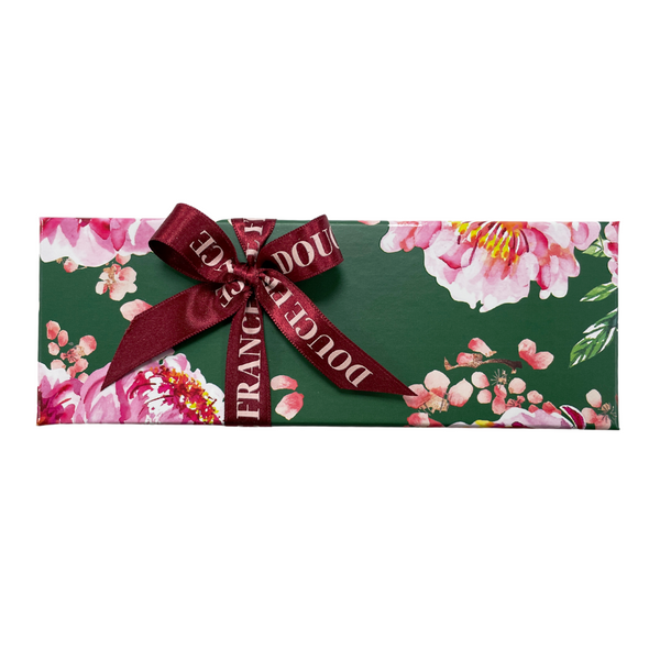 Closed box of 12 assorted chocolates