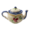 Iconic Hand Painted Teapot from Brittany