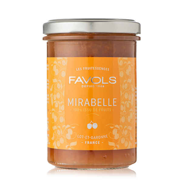 Jar of Mirabel jam.