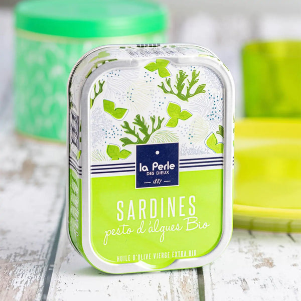 Tin of Organic Sardines w/ Seaweed Pesto