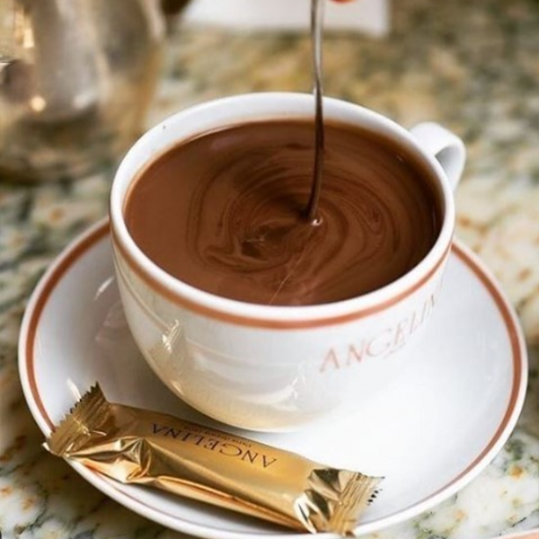 Back Soon! Angelina's Hot Chocolate Bottle