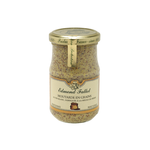 Fallot's grainy mustard. Net weight 21cl