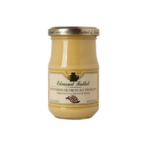 Fallot's white wine mustard. Net weight 21cl