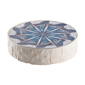 The whole Blue d'Affinois cheese