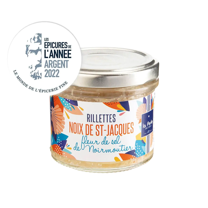 2022 Silver Award Prix Epicures! Scallop Rillettes w/ Noirmoutier Fleur de Sel