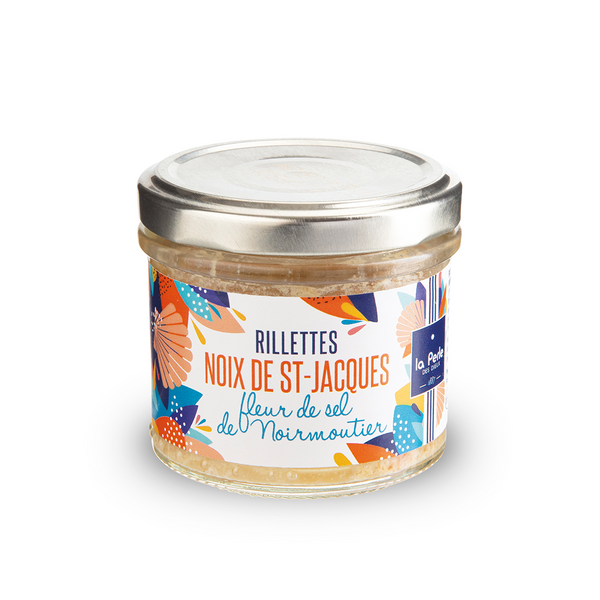 Jar of scallops rillettes