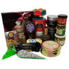 Items included in the 2025 Holiday Season Memorable Celebration Gift Basket