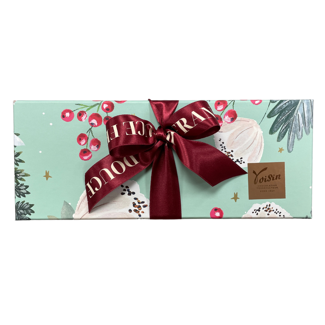 Closed box of 24 assorted chocolates