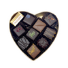  Heart shaped box with twenty chocolates