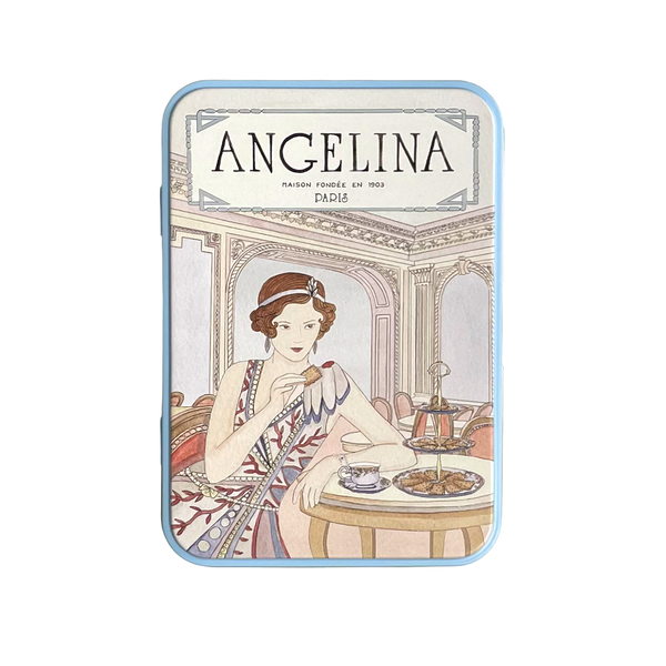 Angelina's Dark Chocolate Crispy Crêpes in Collector Tin
