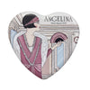 Angelina's heart shaped collector tin 