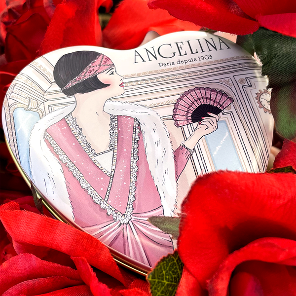 Angelina's Heart Shaped Chocolates in Collector Tin