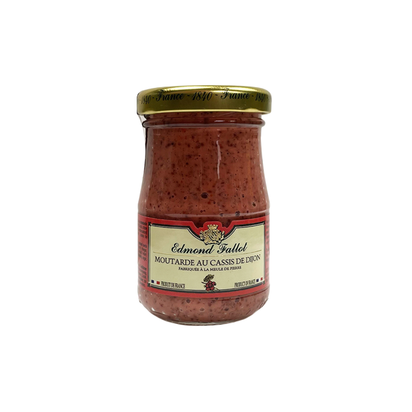 Jar of Fallot's Blackcurrant Mustard