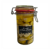 Jar of Popol's candied garlic with herbs of Provence