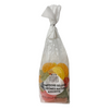 CDHV's assorted fruit jelly candies in a bag with some loose ones in the foreground. Net weight: 350g