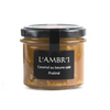 L'Ambr'1 has been selected to represent Brittany at the Made in France exhibition in Paris in November 2023! If not on a teaspoon, you can enjoy this delightful almond & hazelnut praline, salted butter caramel spread on crêpes, pancakes, with ice cream, or even on its own! Comes in a jar. Net weight: 130g