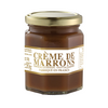 The 3 ingredients of this chestnut spread made in France - chestnut pulp, sugar & natural extract of vanilla - makes it an ideal spread, not too sweet, on your toasts, crêpes: but also to garnish desserts like Christmas logs. Delicious mixed with French fromage blanc! Comes in a jar. Net weight: 220g