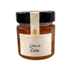 Michel Chatillon's cider jelly comes in a jar. Net weight: 250g. Serve with foie gras, roasted apples on side of pork. It is fabulous on crêpes, pancakes, roasted baguettes with butter. Made with 60% cider from Brittany.