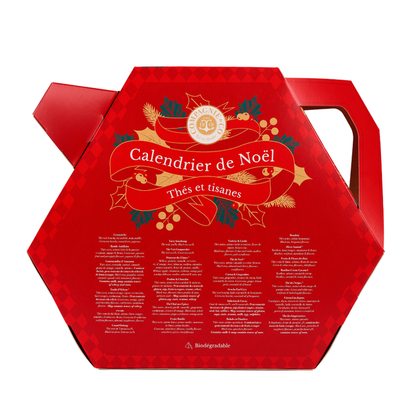 Back view of the Compagnie & Co's Advent Calendar