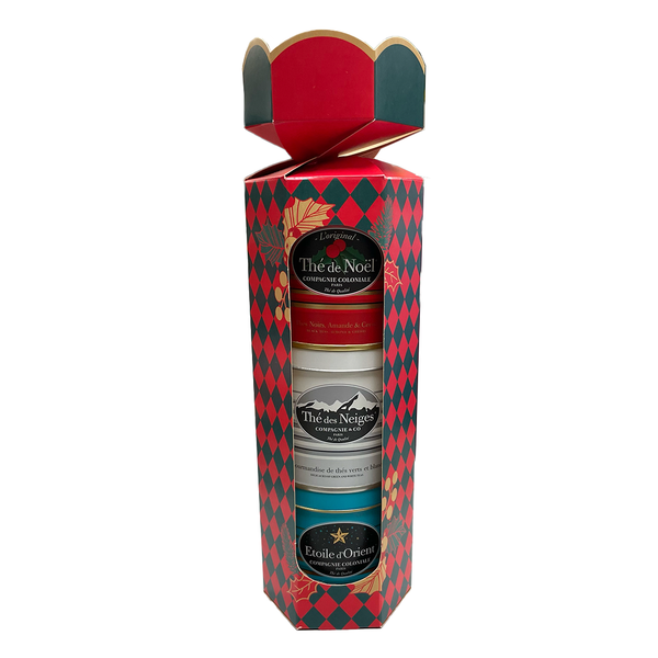 Compagnie & Co's Gift Set of 3 Small Luxury Tea Tins