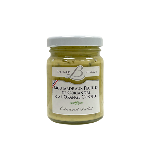 Jar of Coriander Leaves & Candied Orange Mustard