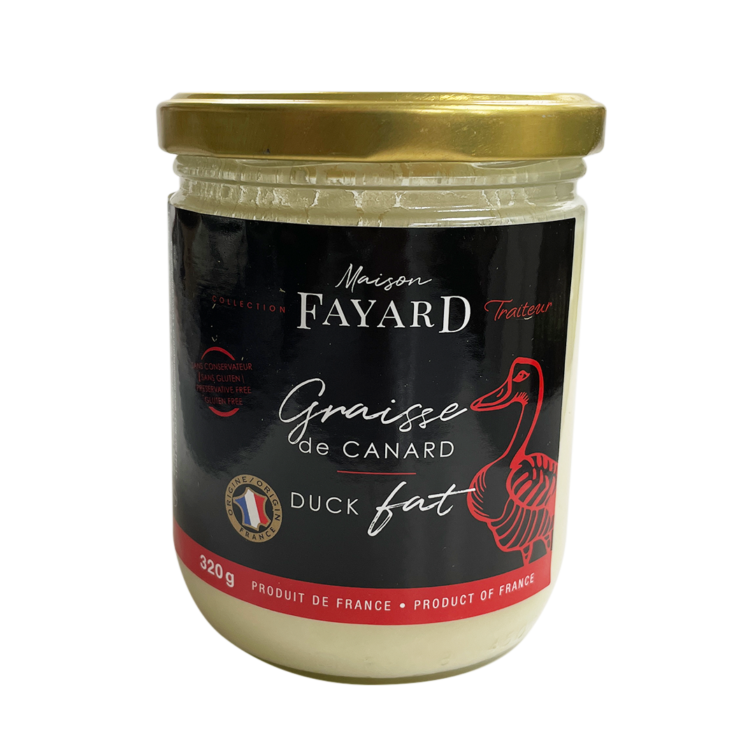 Jar of 100% duck fat