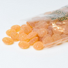 Opened bag of 250g of bulk CDHV's 100% natural fir tree honey frosted candies.
