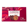 Box of florentins with red fruits