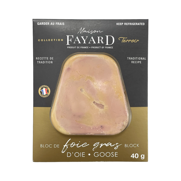 Maison Fayard's Goose & Duck Foie Gras Block