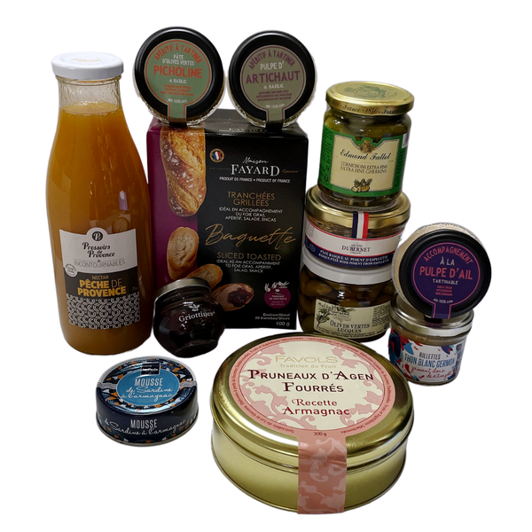 Gourmet Apéritif Gift Basket