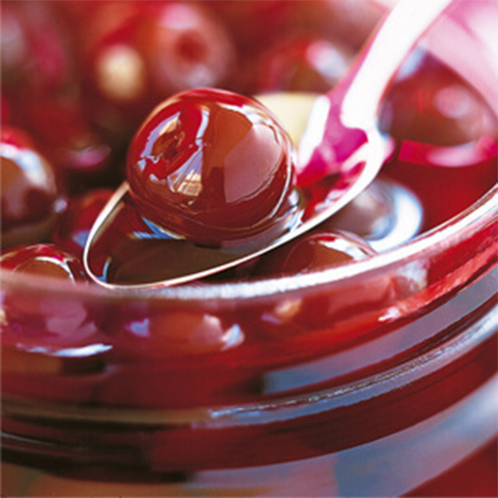 Opened jar of Distilleries Peureux&