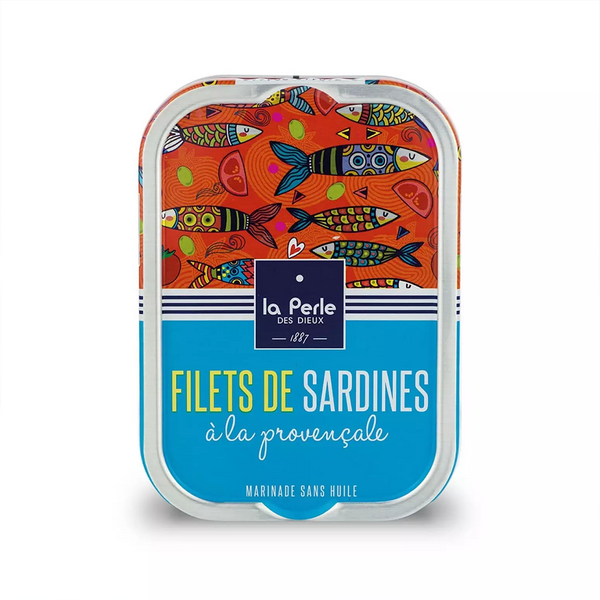 Coming Soon! La Perle des Dieux' Oil-Free Sardine Fillets Provençal Style