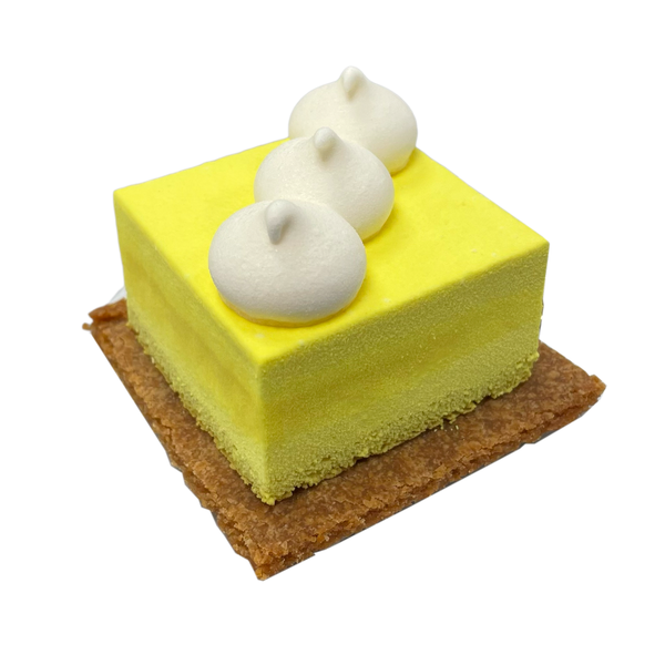 NEW! Lemon Mousse on Almond Biscuit