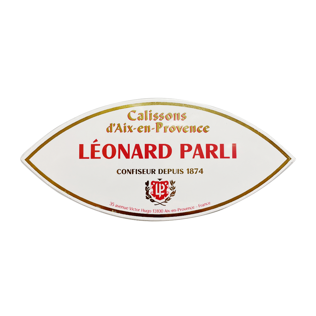 Léonard Parli's Calissons d'Aix iconic box of 33. Net weight: 340g