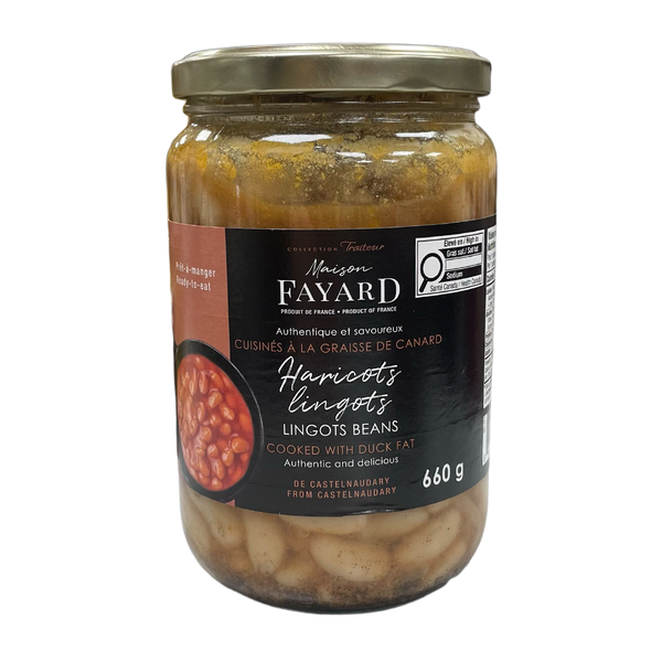 NEW! Maison Fayard's Lingots Beans Cooked w/ Duck Fat