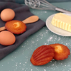 Madeleines Jeannette 1850 with Isigny-Sainte-Mère PDO butter and eggs.